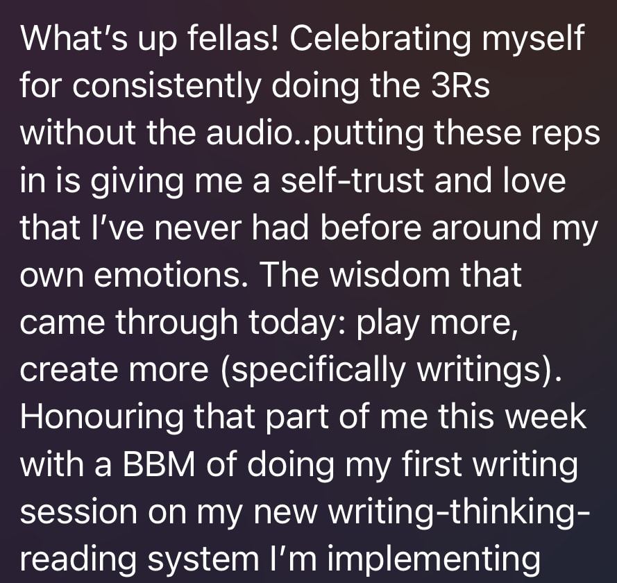 Brotherhood message 15